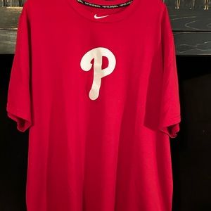 Phillies dri fit shirt new no tags xlg